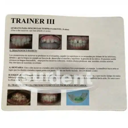 Trainer III Correct.Malos Habitos Bucal - Imagen 2