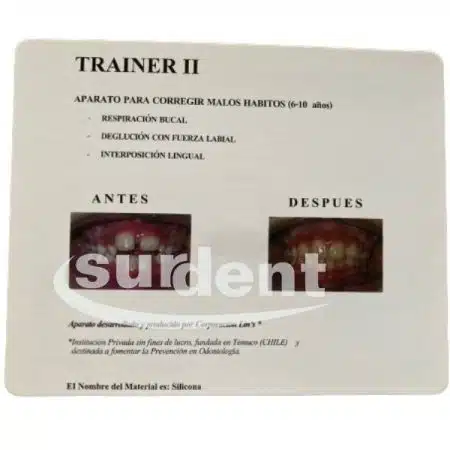 Trainer II  Correct. Malos Habitos Bucal - Imagen 2