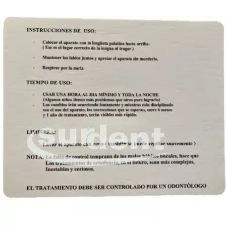 Trainer II  Correct. Malos Habitos Bucal - Imagen 3
