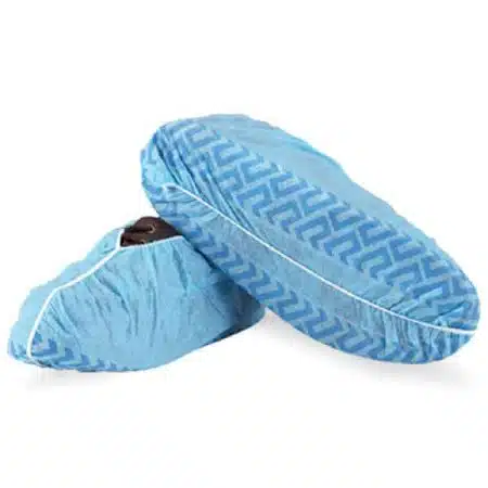 Cubrecalzado tela antideslizante Azul 100 Uni.