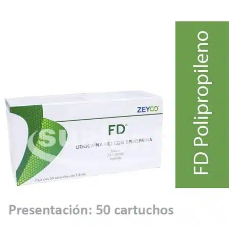 Anestesia FD 2% Lidocaina  50 Tub. Polip.