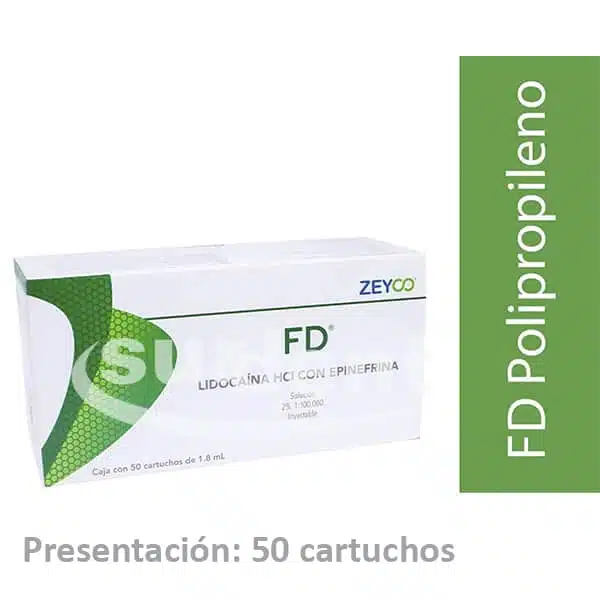 Anestesia FD 2% Lidocaina  50 Tub. Polip.