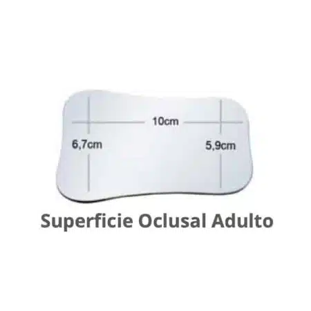 Espejo F.Oclusal Adulto Titanium 10x7cms