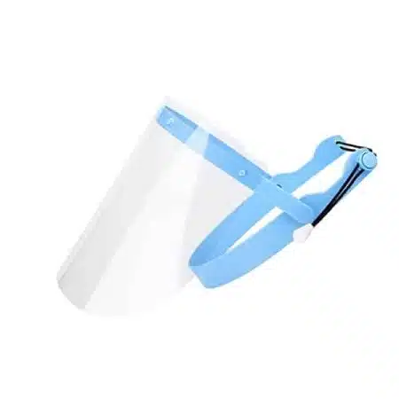 Protector Facial cintillo regulable+10 láminas repuesto