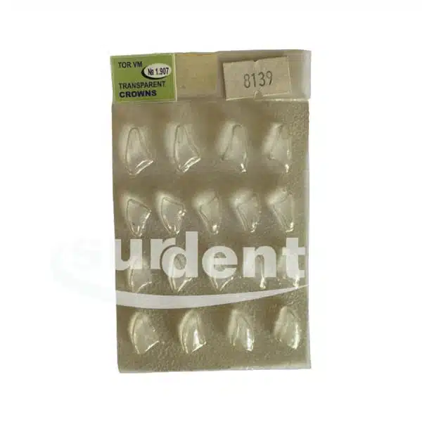 Coronas Transp. p/ incisivos 18 pcs