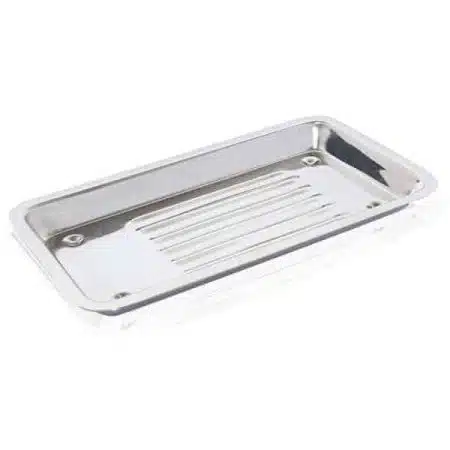Bandeja Acero Inox.20 X 10 X 2 Cm.