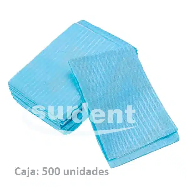 Servilletas desech.celeste 33 x 45cm. 500 Und.