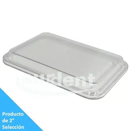 Tapa Transp. Bandeja Mini 24.5 x 16.6 x 2.5cm.