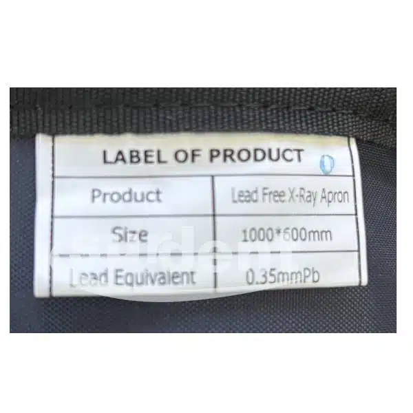 Delantal libre plomo sin collar Adulto/Profes. 0.35mm - Imagen 3